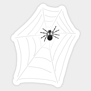 Spider Web Sticker